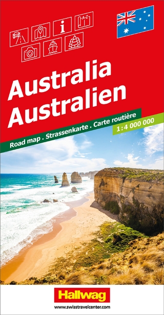 Australien Strassenkarte 1:4 Mio. - 