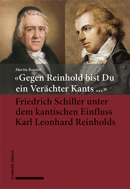 «Gegen Reinhold bist Du ein Verächter Kants ...» - Martin Bondeli