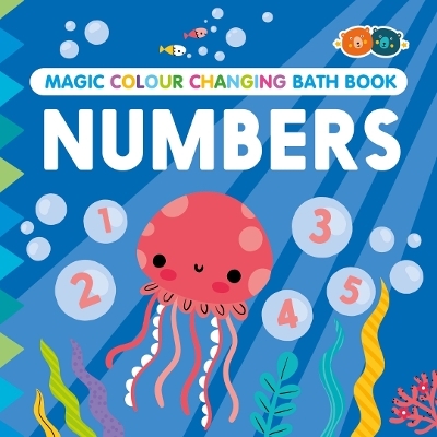 Magic Colour Changing Bath Book - Numbers