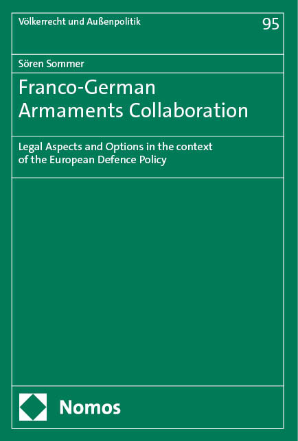 Franco-German Armaments Collaboration - Sören Sommer