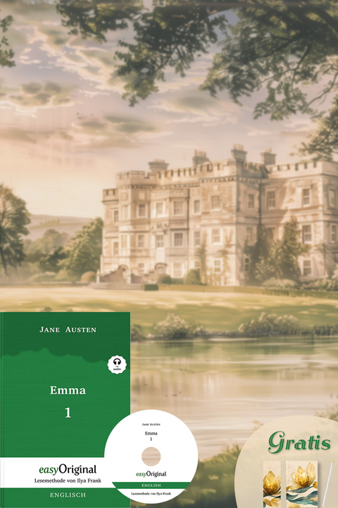 Emma - Teil 1 (Buch + MP3 Audio-CD + exklusive Extras) - Frank-Lesemethode - Jane Austen
