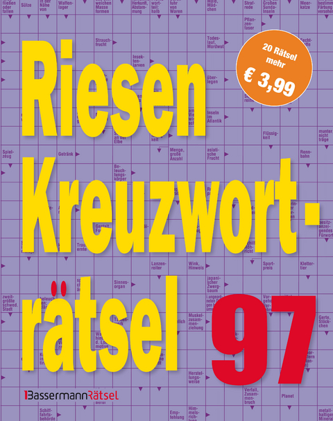 Riesen-Kreuzworträtsel 97 - Eberhard Krüger