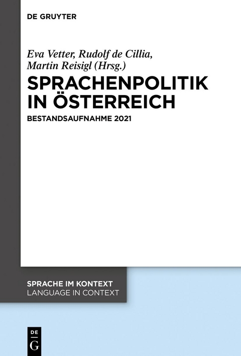 Sprachenpolitik in Österreich - 