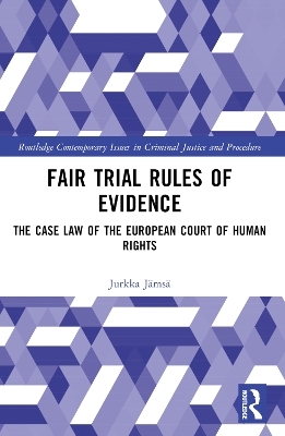 Fair Trial Rules of Evidence - Jurkka Jämsä