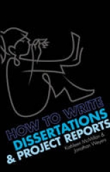 How to write Dissertations and Project Reports - Weyers, Jonathan; McMillan, Kathleen