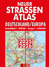 Neuer Straßenatlas Deutschland/Europa 2025/2026 - 