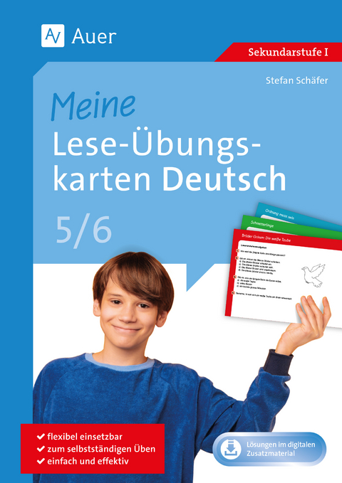 Meine Lese-Übungskarten Deutsch 5-6 - Stefan Schäfer