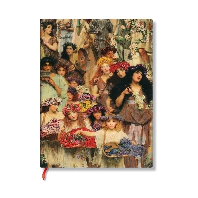 Spring (Lawrence Alma-Tadema) Ultra Unlined Hardback Journal (Elastic Band Closure) -  Paperblanks