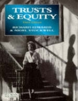 Trusts and Equity - Edwards, Richard; Stockwell, Nigel