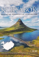 Iceland Road Atlas 1:300 000 Kortabok 2024-2026 - comprehensive edition - 