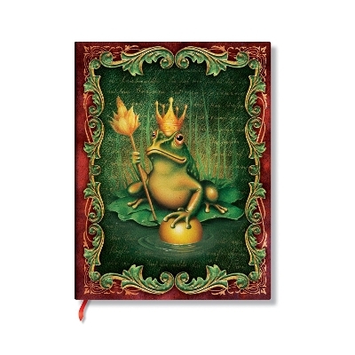 The Brothers Grimm, Frog Prince (Fairy Tale Collection) Midi Lined Hardback Journal (Elastic Band Closure) -  Paperblanks