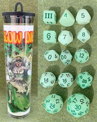 DCC Glow Dice - Chaotic Wizard - Harley Stroh