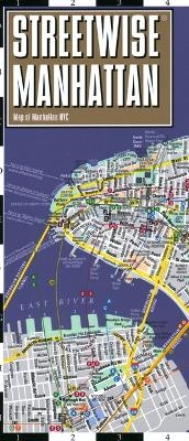 Streetwise Manhattan Map - Laminated City Center Street Map of Manhattan, New York -  Michelin