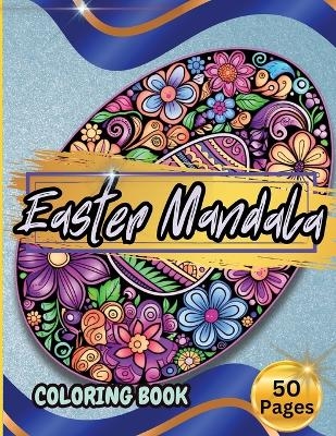 Easter Mandala Coloring Book -  Tobba