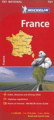 Michelin France Map 721 -  Michelin