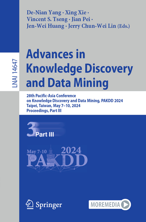 Advances in Knowledge Discovery and Data Mining - 