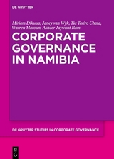 Corporate Governance in Namibia - Miriam Dikuua, Janey Wyk, Tia Chata, Warren Maroun, Asheer Jaywant Ram