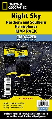 National Geographic Night Sky (Stargazer Folded Map Pack Bundle) -  National Geographic Maps