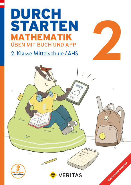 Durchstarten Mathematik 2. Üben mit Buch und App - Markus Olf