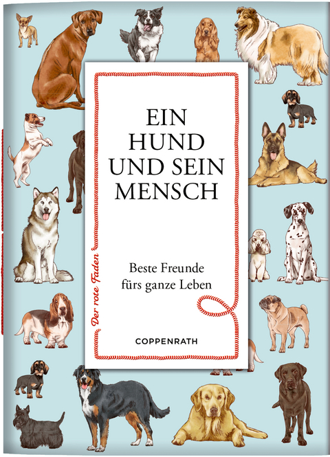 Ein Hund und sein Mensch