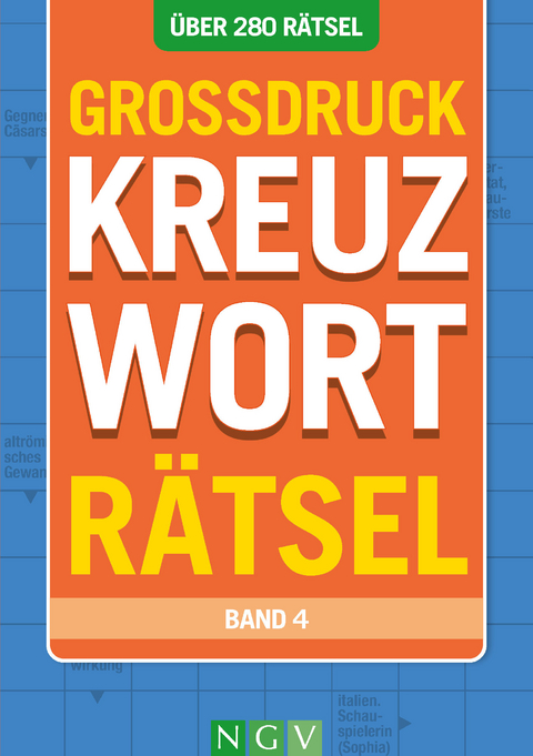 Großdruck Kreuzworträtsel - Band 4