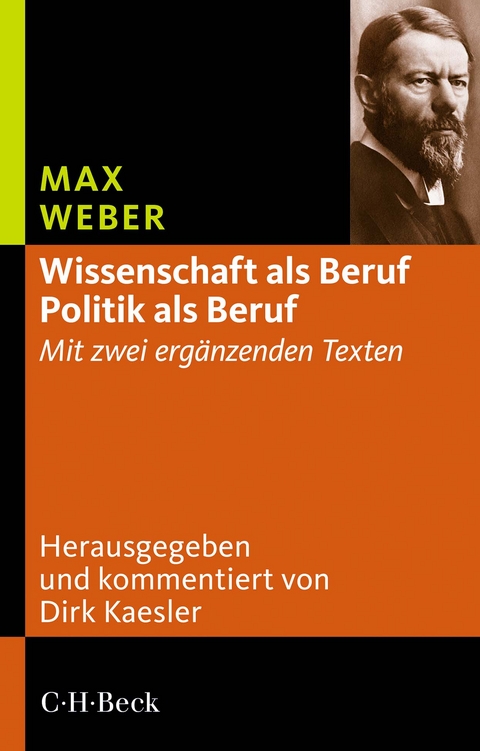 'Wissenschaft als Beruf' - 'Politik als Beruf' - Max Weber