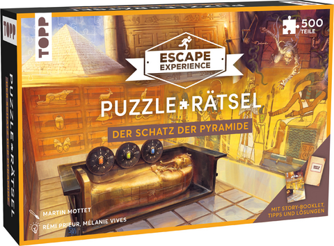 Escape Experience - Puzzle-Rätsel - Der Schatz der Pyramide - Mélanie Vives, Rémi Prieur