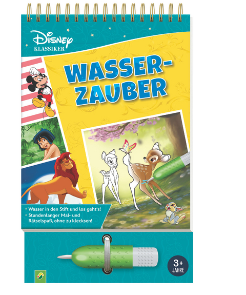 Disney Klassiker Wasserzauber - einfach mit Wasser malen!