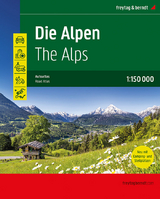 Die Alpen, Straßenatlas 1:150.000, freytag & berndt - 