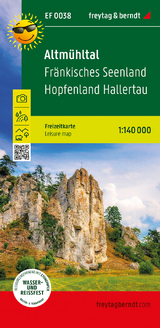 Altmühltal, Freizeitkarte 1:140.000, freytag & berndt - 