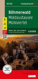 Böhmerwald, Wander-, Rad- und Freizeitkarte 1:50.000, freytag & berndt, WK 262 - 