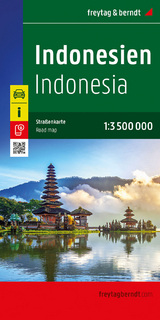 Indonesien, Straßenkarte 1:3.200.000, freytag & berndt - 