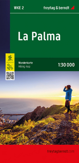 La Palma, Wanderkarte 1:30.000, freytag & berndt - 