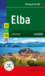 Elba, Straßen- und Freizeitkarte 1:45.000, freytag & berndt - 