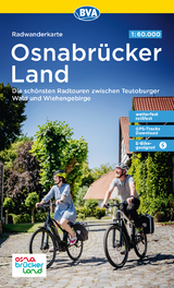 Radwanderkarte BVA Radwandern im Osnabrücker Land 1:60.000, reiß- und wetterfest, GPS-Tracks Download - 