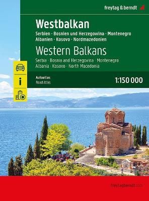 Westbalkan, Autoatlas 1:150.000, freytag & berndt - 