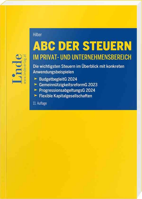 ABC der Steuern im Privat- und Unternehmensbereich - Klaus Hilber