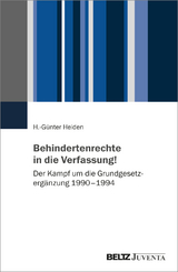 Behindertenrechte in die Verfassung! - H.-Günter Heiden