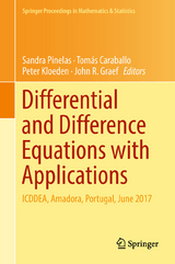 Differential and Difference Equations with Applications - 