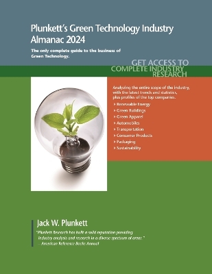 Plunkett's Green Technology Industry Almanac 2024 - Jack W. Plunkett