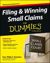 Filing and Winning Small Claims For Dummies -  Judge Philip Straniere