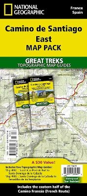 Camino de Santiago East Map Map Pack Bundle -  National Geographic Maps