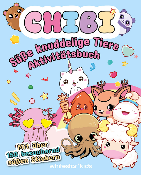 CHIBI. SÃ¼Ãe knuddelige Tiere AktivitÃ¤tsbuch - 