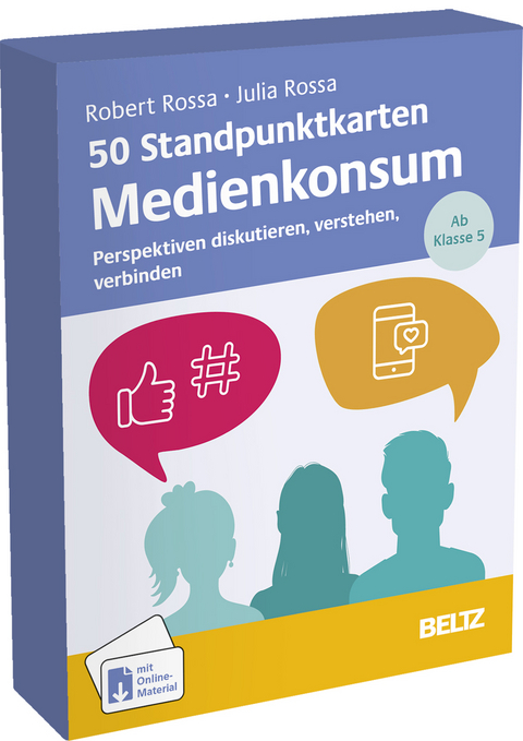 50 Standpunktkarten Medienkonsum - Robert Rossa, Julia Rossa