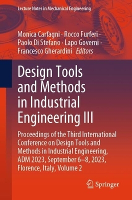 Design Tools and Methods in Industrial Engineering III - 