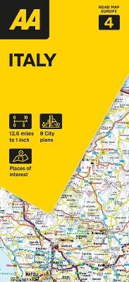 AA Road Map Italy