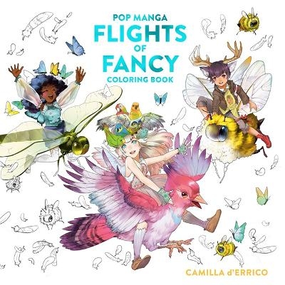 Pop Manga Flights of Fancy Coloring Book - Camilla D'Errico