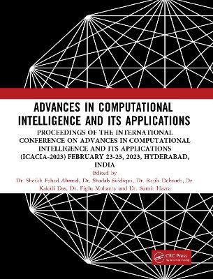 Advances in Computational Intelligence and Its Applications - 