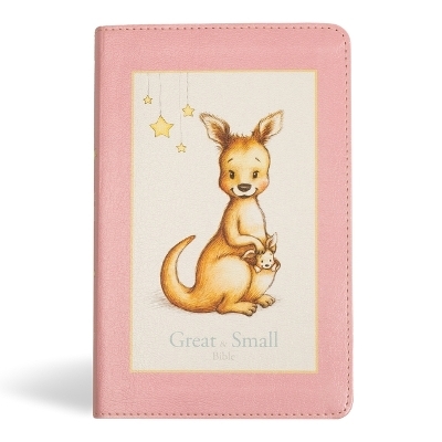 KJV Great and Small Bible, Pink Leathertouch