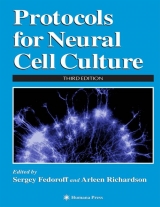 Protocols for Neural Cell Culture - Federoff, Sergey; Richardson, Allen B.